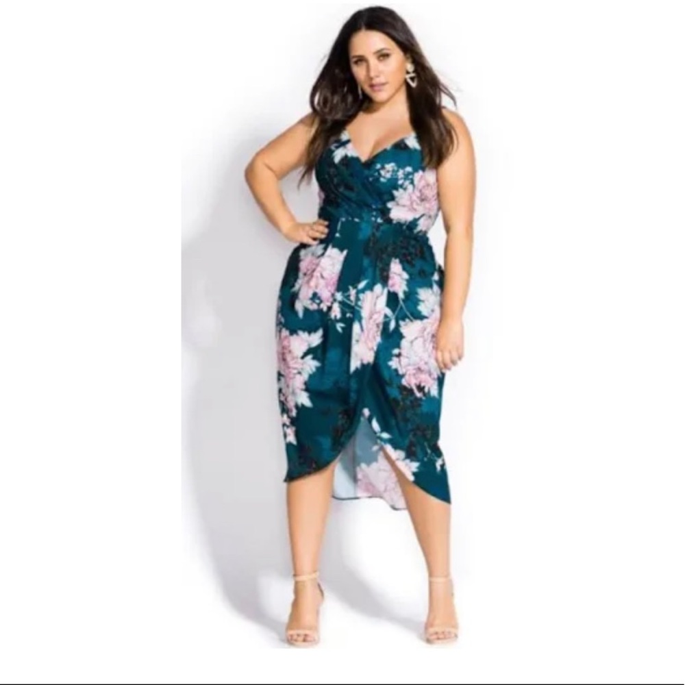 Jade Bloom Dress